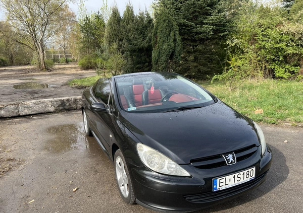 Peugeot 307 CC cena 7500 przebieg: 206343, rok produkcji 2005 z Łódź małe 497